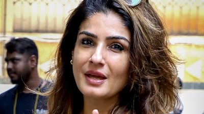 A theft was reported at Raveena Tandon's brother's home. (PTI)