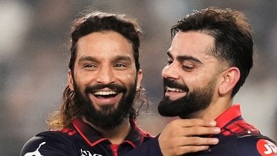 Rajat Patidar, left, and Virat Kohli after RCB's title win (PTI) Rajat Patidar, left, and Virat Kohli after RCB's title win (PTI)