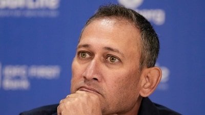 Great job, Ajit Agarkar! (PTI)