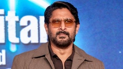 Mumbai: Bollywood actor Arshad Warsi during the trailer launch of Jiohotstar's web series "Pritam And Pedro", in Mumbai, Monday, June 15, 2026. (PTI Photo) (PTI06_15_2026_000423A) (PTI)