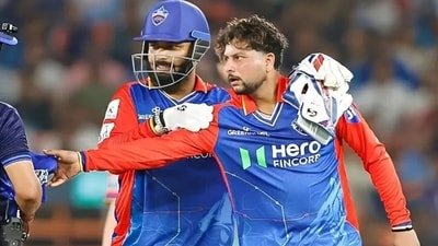 Rishabh Pant and Kuldeep Yadav for the Delhi Capitals. (X images) Rishabh Pant and Kuldeep Yadav for the Delhi Capitals. (X images)