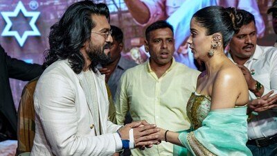 Peddi worldwide box office collection day 5: Ram Charan and Janhvi Kapoor play the leads in Buchi Babu Sana film. (PTI)