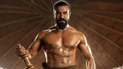 Peddi box office collection day 13: Ram Charan in a still from the film.