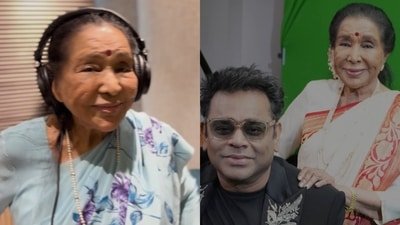 AR Rahman drops teaser of posthumous Asha Bhosle collaboration, calls her voice a rare gift.
