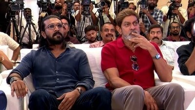 Ram Charan and Jagapathi Babu are co-stars in Buchi Babu Sana's Peddi.