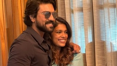 Sreeja Konidela is Ram Charan's sister and Chiranjeevi's youngest daughter. Sreeja Konidela is Ram Charan's sister and Chiranjeevi's youngest daughter.