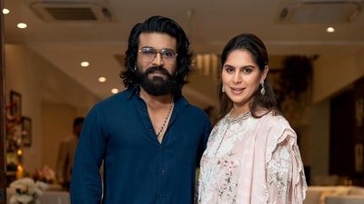 Ram Charan and Upasana Konidela, welcomed their twins - a boy and a girl, on January 31. Ram Charan and Upasana Konidela, welcomed their twins - a boy and a girl, on January 31.