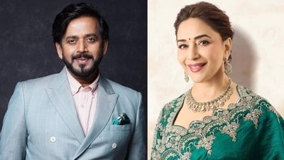 Ravi Kishan spoke about working with Madhuri Dixit..