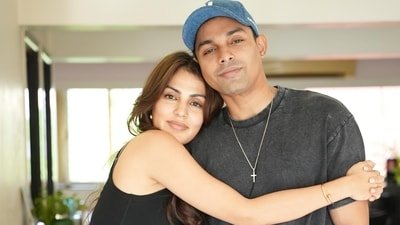 Rhea Chakraborty and Showik Chakraborty