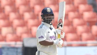 Rishabh Pant got dismissed for 81 against Afghanistan. (Hindustan Times)