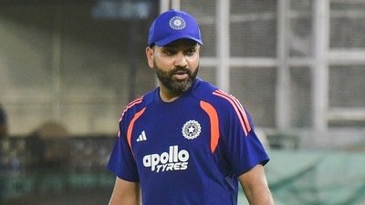 Rohit Sharma trains hard in nets ahead of Afghanistan ODIs. (PTI)