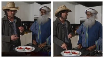 Sadhguru is an Indian yogi, while Ian Somerhalder is best known for his role in The Vampire Diaries.