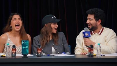Alia Bhatt and Sharvari were the first guest on India’s got latent season 2. (Netflix/YouTube) Alia Bhatt and Sharvari were the first guest on India’s got latent season 2. (Netflix/YouTube)