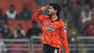 Shivang Kumar impressed many in his debut IPL season. (PTI) Shivang Kumar impressed many in his debut IPL season. (PTI)