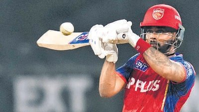 Shreyas Iyer in action during IPL 2026. (PTI) Shreyas Iyer in action during IPL 2026. (PTI)