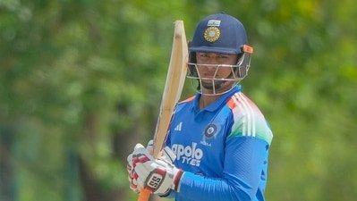 Vaibhav Sooryavanshi is in line to make his senior India debut later this week., (SLC)