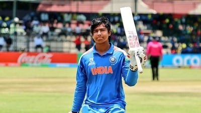 Vaibhav Sooryavanshi for India U19. (X images)
