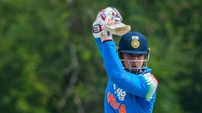 Sooryavanshi didn't make his debut for India against Ireland. (SLC)