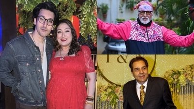 Sunita Ahuja says son Yashvardhan Ahuja has qualities of Amitabh Bachchan and Dharmendra.