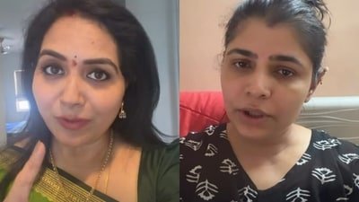 Sunitha Upadrasta posted a video addressing Chinmayi Sripaada after she was called out.