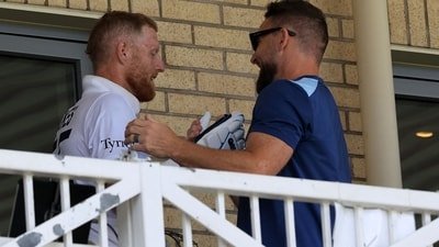 Ben Stokes and Brendon McCullum shared a great bond. (AFP)