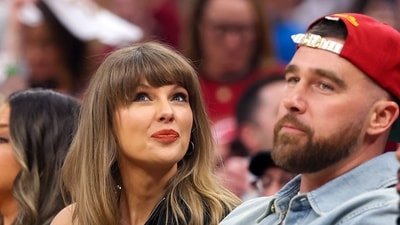 Taylor Swift and Travis Kelce announced their engagement on August 26, 2025 on social media with the caption, “Your English teacher and your gym teacher are getting married”. (Getty Images via AFP)