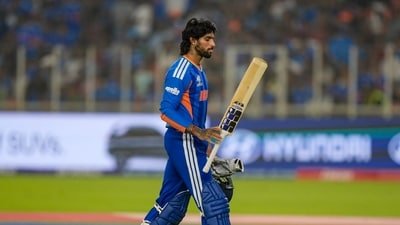 TIlak Varma has been promoted as India's T20I vice-captain. (PTI)