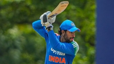 Tilak Varma is the new vice-captain of the India's T20I team. (SLC)