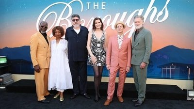 Netflix's The Boroughs was filmed across several locations in New Mexico, with large portions of the fictional retirement community (Getty Images via AFP) Netflix's The Boroughs was filmed across several locations in New Mexico, with large portions of the fictional retirement community (Getty Images via AFP)