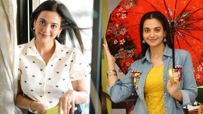 Actor Shruti Sharma and playing Anokhi Lal Mussaddi in DD show Office Office: Chali Mussaddi Ki Beti, a spinoff of the Pankaj Kapur's cult show Office Office (Photo: Instagram)