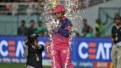 Vaibhav Sooryavanshi hailed as world cricket's next superstar by Graeme Swann. (AP Photo) Vaibhav Sooryavanshi hailed as world cricket's next superstar by Graeme Swann. (AP Photo)