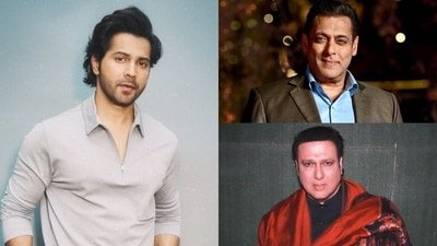Varun Dhawan reminds Chunky Panday of Salman Khan and Govinda. Varun Dhawan reminds Chunky Panday of Salman Khan and Govinda.