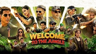 Akshay Kumar, Suniel Shetty, Raveena Tandon and others star in Welcome to the Jungle. Akshay Kumar, Suniel Shetty, Raveena Tandon and others star in Welcome to the Jungle.