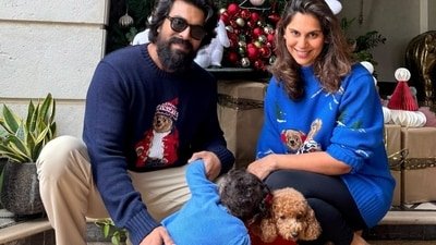 Ram Charan reveals he's a hands-on dad.
