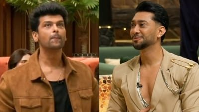 Alliance: Zaid Darbar and Kushal Tandon's first meeting grabs attention. (Prime Video)