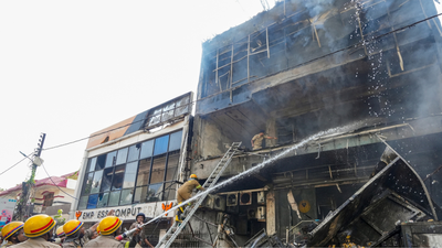 A deadly Aliganj fire investigation reveals the building was approved for residential use but later converted to a commercial complex 15 dead in Lucknow fire: Building was residential on paper, commercial in reality, says LDA; 16 officials under scanner