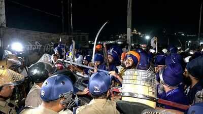 Nihang-police standoff on Uttarakhand border during march to Dehradun