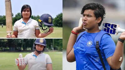 Vaibhav Sooryavanshi's 10-year-old younger brother Aashirwad Sooryavanshi slams century