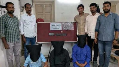 Accused nabbed by the police Hyderabad realtor kills wife 3 months after arrest for plotting her murder