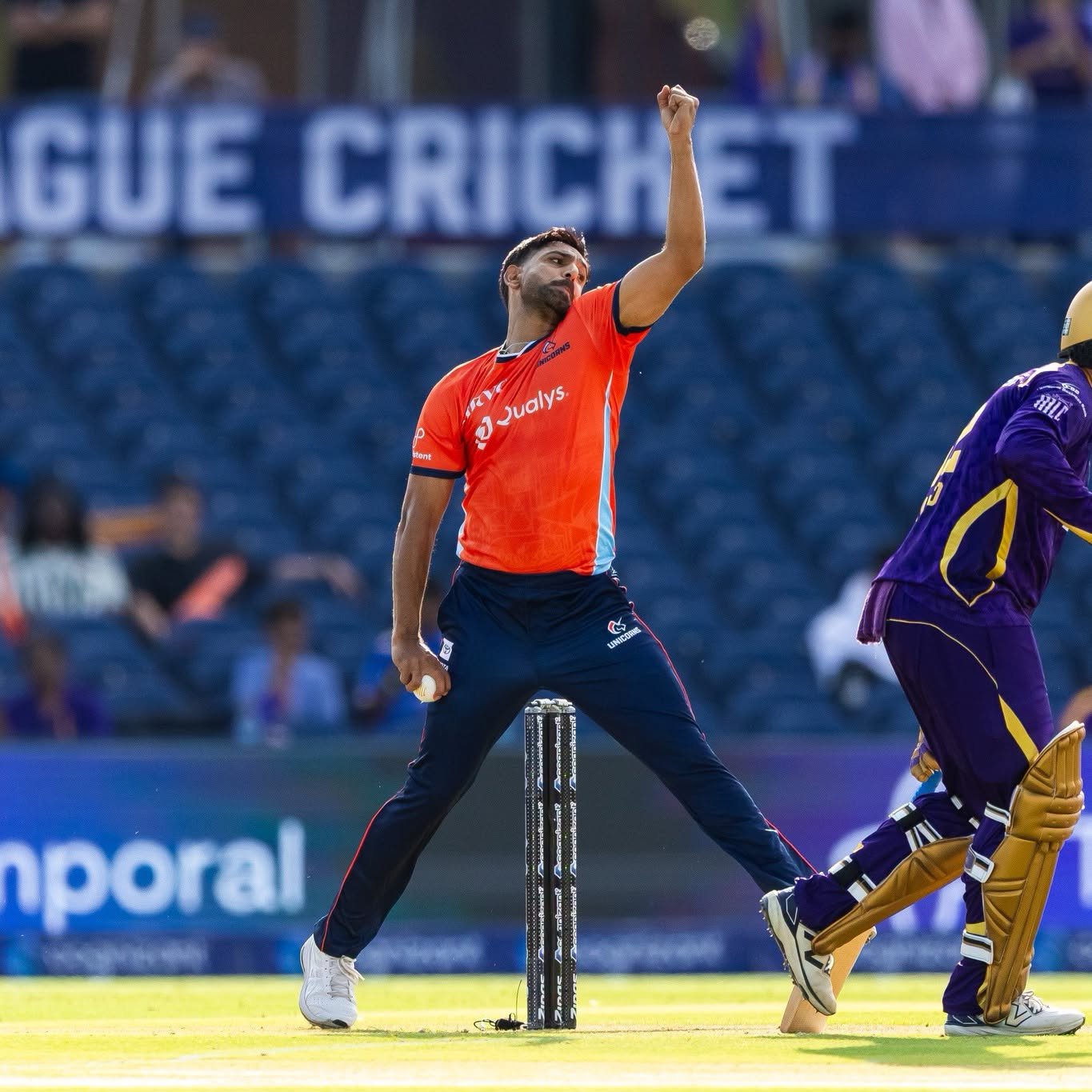 Haris Rauf's expensive over hands Unicorns a loss in their opening MLC game