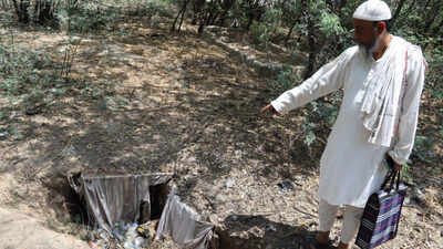 Rs 100 each: ‘Is this worth of our dead,’ Mathura villagers ask after JCB damages 9 graves