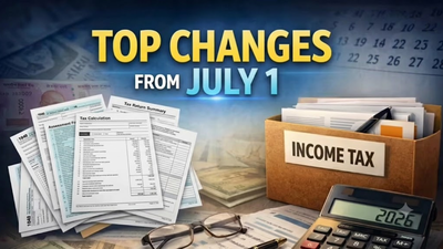 6 financial changes from July 1: What changes for ITR, Aadhaar, passport fees and bank rules