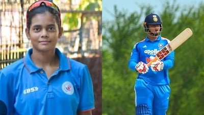 Akshara Gupta of Bihar, Vaibhav Sooryavanshi for India A. (X images, PTI)