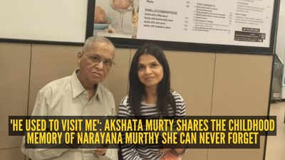 'I thought he was just a visitor': Akshata Murty's emotional first memory of father Narayana Murthy