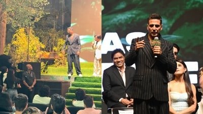 Akshay Kumar at Welcome To The Jungle trailer launch Akshay Kumar at Welcome To The Jungle trailer launch