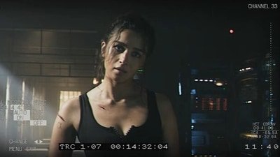 Alia Bhatt in a still from Alpha's trailer. Alia Bhatt in a still from Alpha's trailer.