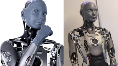Ameca, an AI-powered humanoid robot is designed for advanced human-robot interaction. Teacher, counsellor, translator and college planner: San Diego school unveils $500,000 ChatGPT-powered humanoid robots