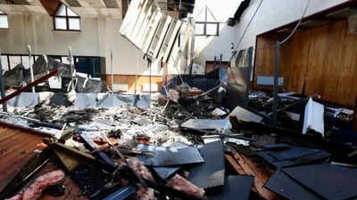 An Indian-origin entrepreneur was targeted in Belfast as his soon-to-open supermarket was set on fire in a deliberate act of arson. (Photo: Irish News) People were celebrating as my business burned down: Indian entrepreneur in Belfast says he didn't expect this much hatred