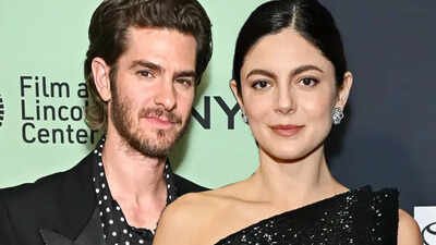 Andrew Garfield and Monica Barbaro pack on the PDA during romantic dinner date in Rome - PICS