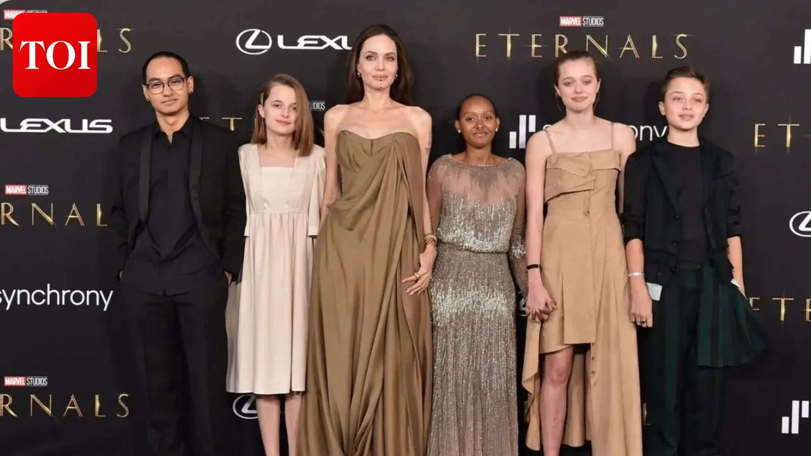 Angelina Jolie and Brad Pitt's children<br>